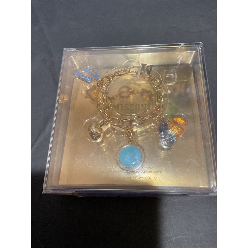 Missing Acqua Charm Bracelet Stylish Perfume Fun Wearable Charm Never Open